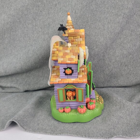 Avon Halloween Haunted House TESTED WORKS No Cord 10 inches Glow in the Dark - Picture 8 of 16